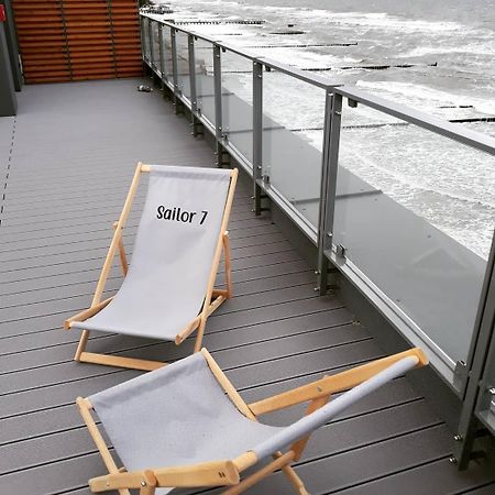 Ferienwohnung Sailor 7 Z Bocznym Widokiem Na Morze Ustronie Morskie Exterior foto
